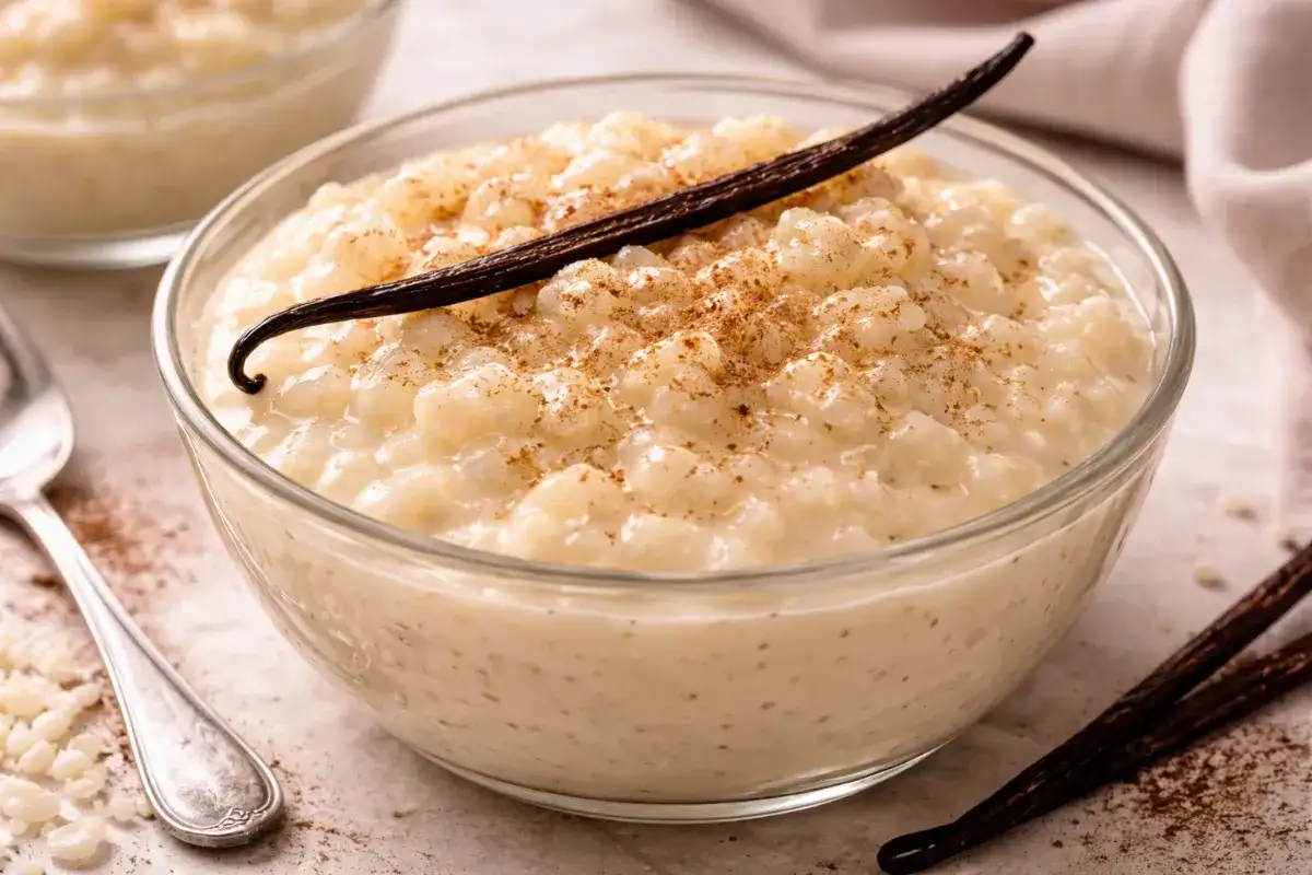 Riz au lait vanillé
